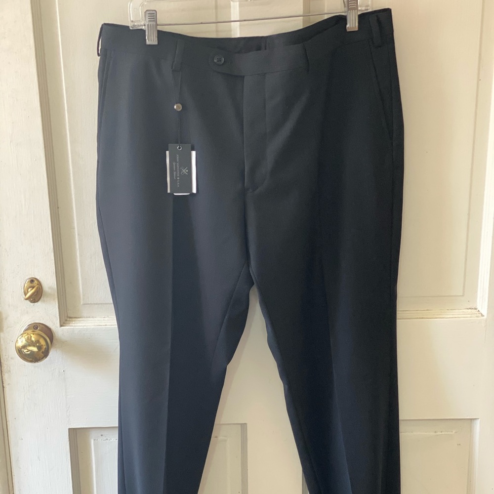 Black street slacks